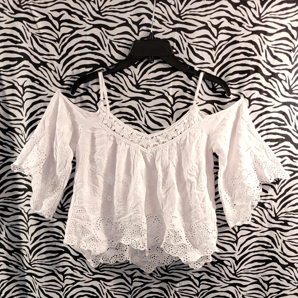 Forever 21 Cold Shoulder Top